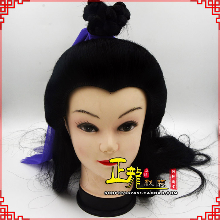 红安小生头套董永头套古装假发青年头套