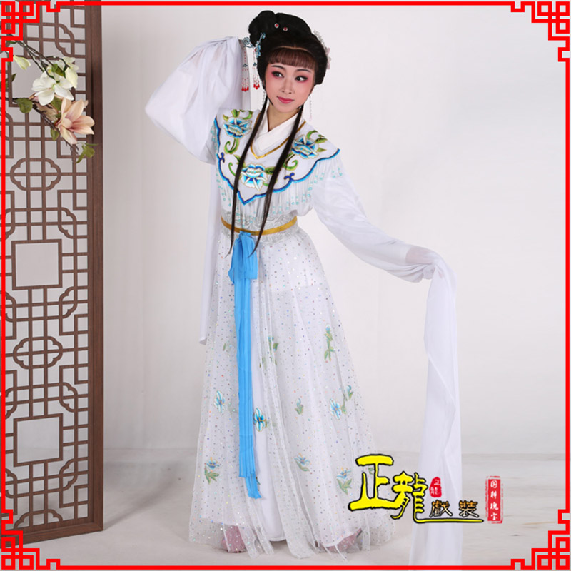 红安花旦小姐小旦戏剧古装仙女新款连衣裙