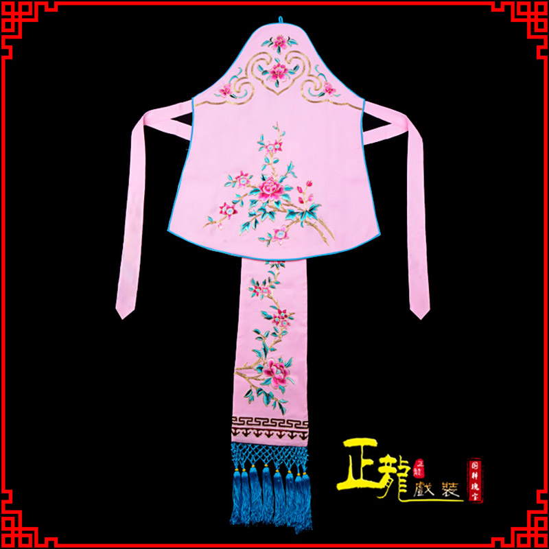 红安花旦小姐丫鬟肚兜 软绉饭单四喜带