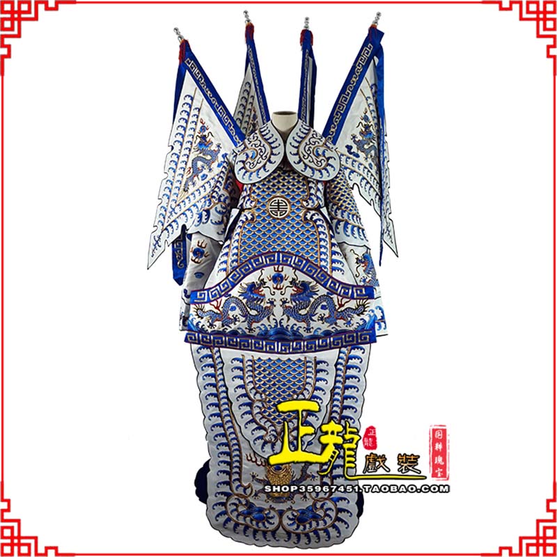 红安武生武将大靠祥龙勾金